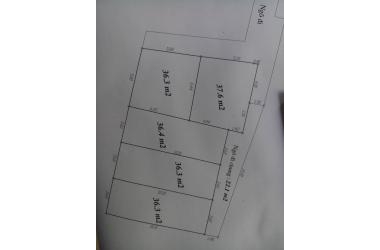 Cần bán 5 mảnh đất gần đường oto tại An Dương Vương 36.3 đến 38m2 giá chỉ từ 55tr/m đổ lại
